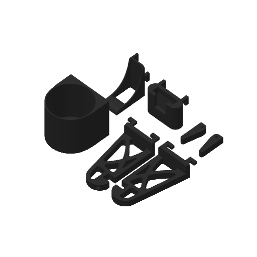 IKEA KALKSTUFF Cable Holder - Tight print